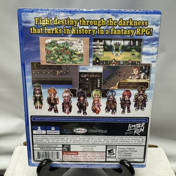 Justice Chronicles PS4 Limited Run Games RPG Sony PlayStation 4 Sealed LRG 508 - Picture 2 of 6